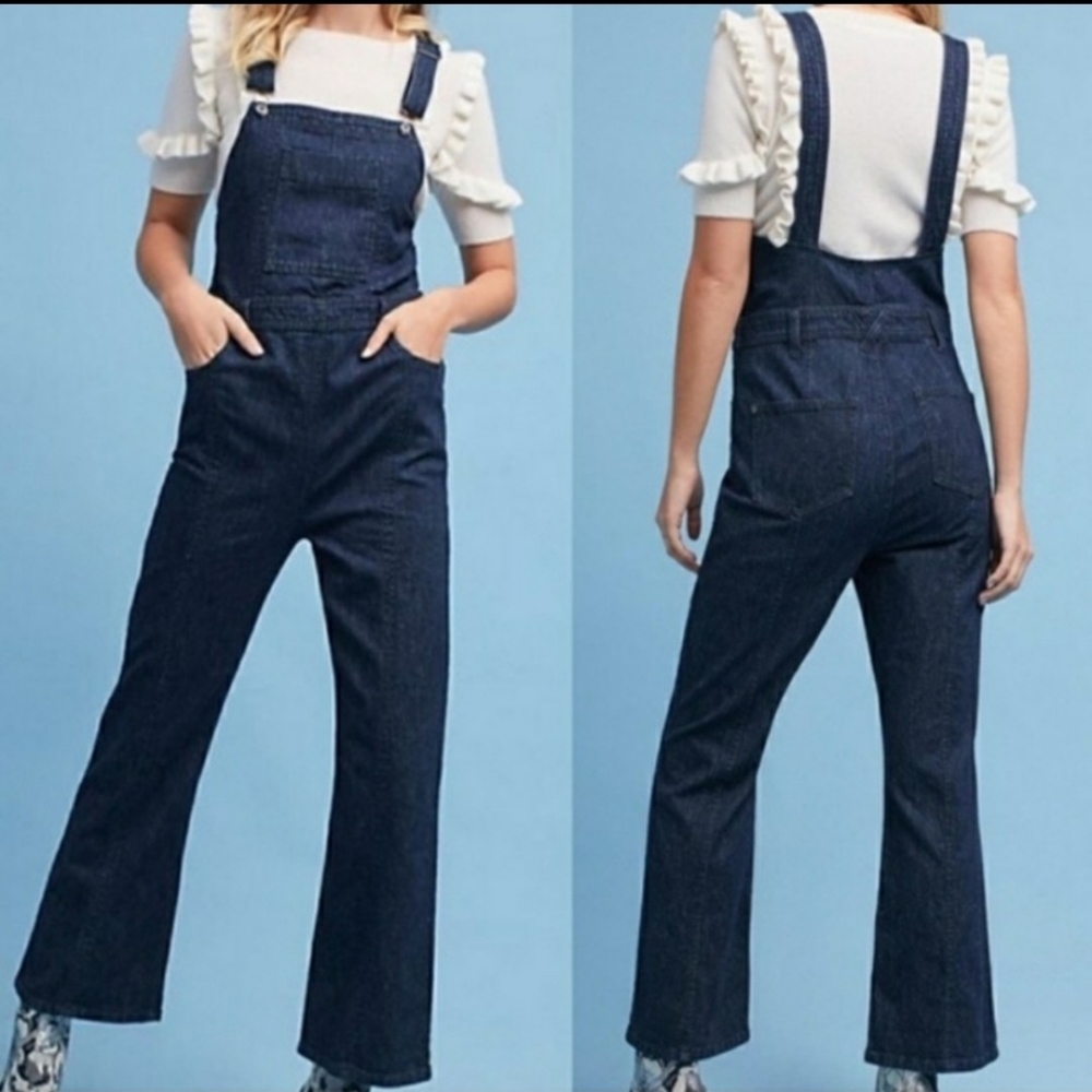 Pilcro And The Letterpress Jean Overalls Size 26.